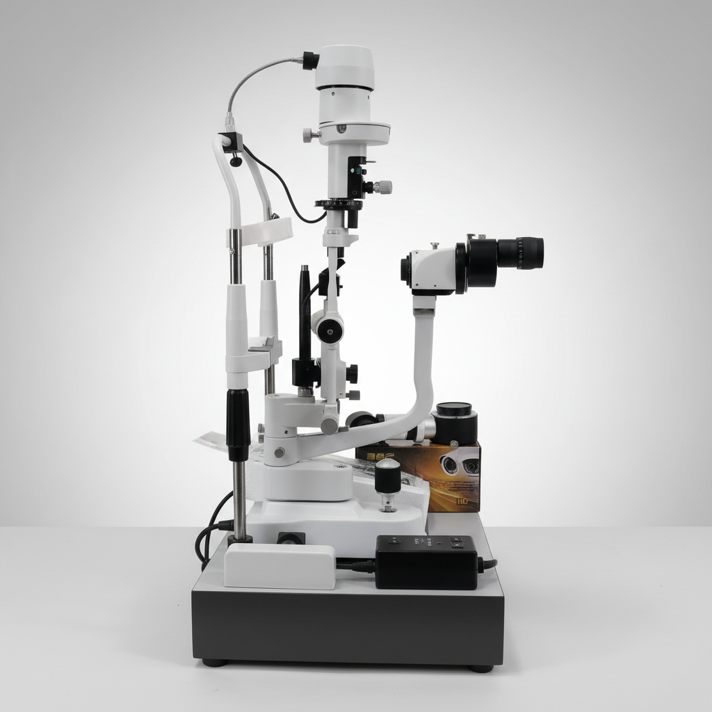 5 Step Slit Lamp - Side Angle View (Updated)