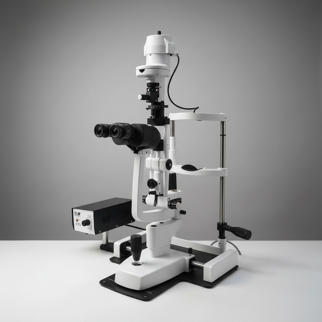 Haag Type Slit Lamp 2 Step - Professional Ophthalmic Microscope