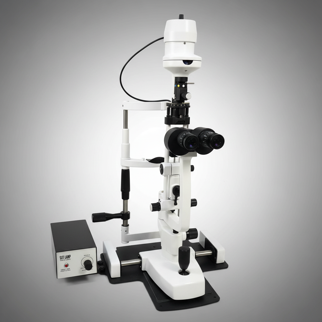 Haag Type Slit Lamp 2 Step - Professional Ophthalmic Microscope
