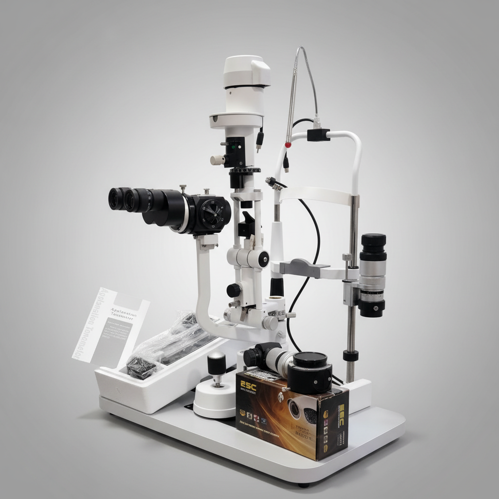 5 Step Slit Lamp - Front View