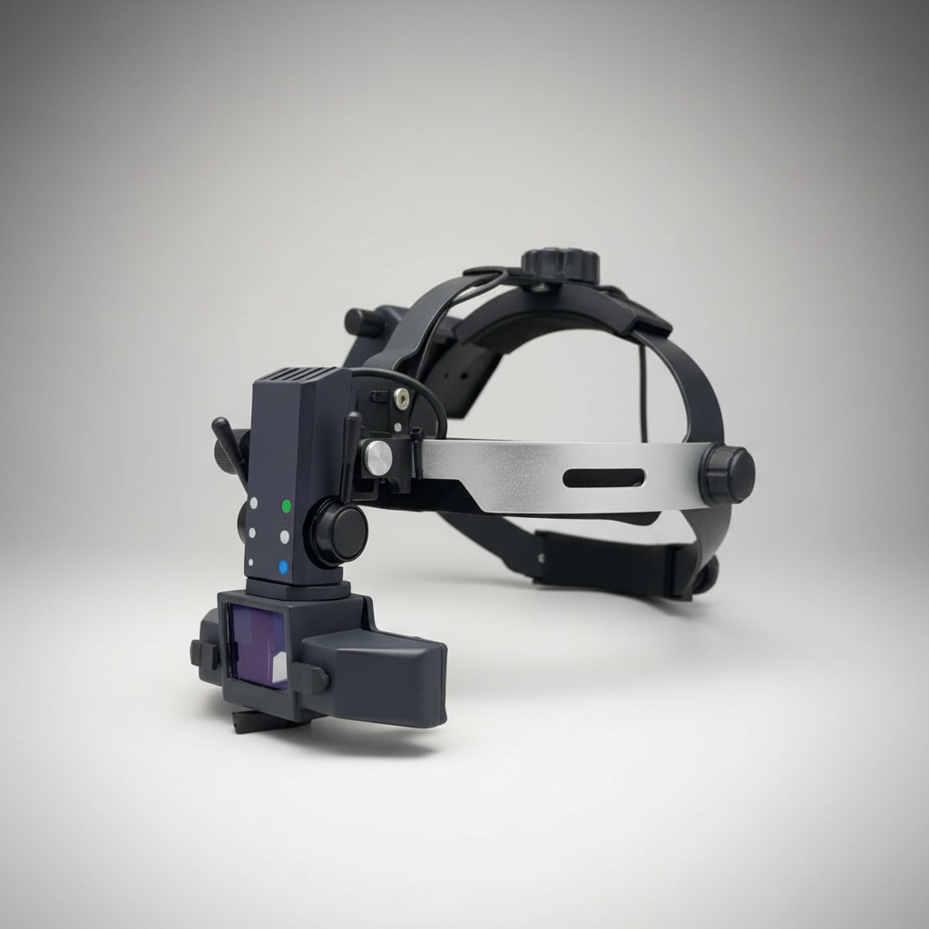 Indirect Ophthalmoscope - Side View