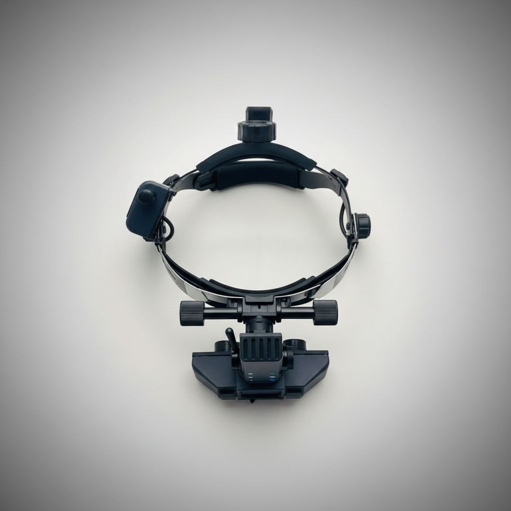 Binocular Rechargeable Wireless Indirect Ophthalmoscope with 20D Lens